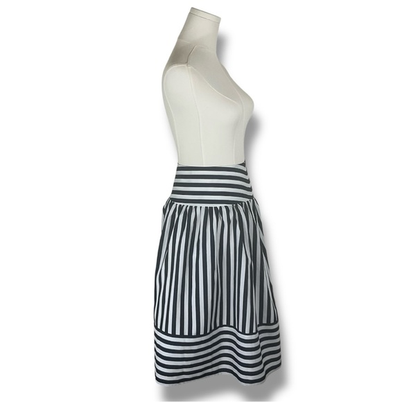 Anthropologie High Seas Skirt by Maeve Sz XS Blue and White Stripes NWT - Picture 7 of 16